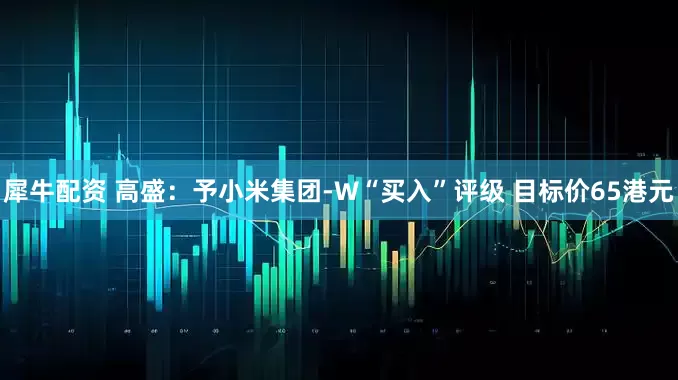 犀牛配资 高盛：予小米集团-W“买入”评级 目标价65港元