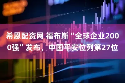 希恩配资网 福布斯“全球企业2000强”发布，中国平安位列第27位
