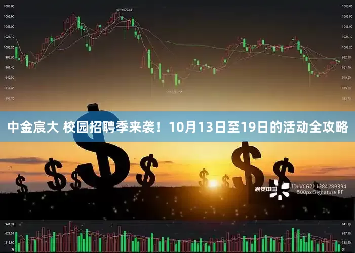 中金宸大 校园招聘季来袭！10月13日至19日的活动全攻略